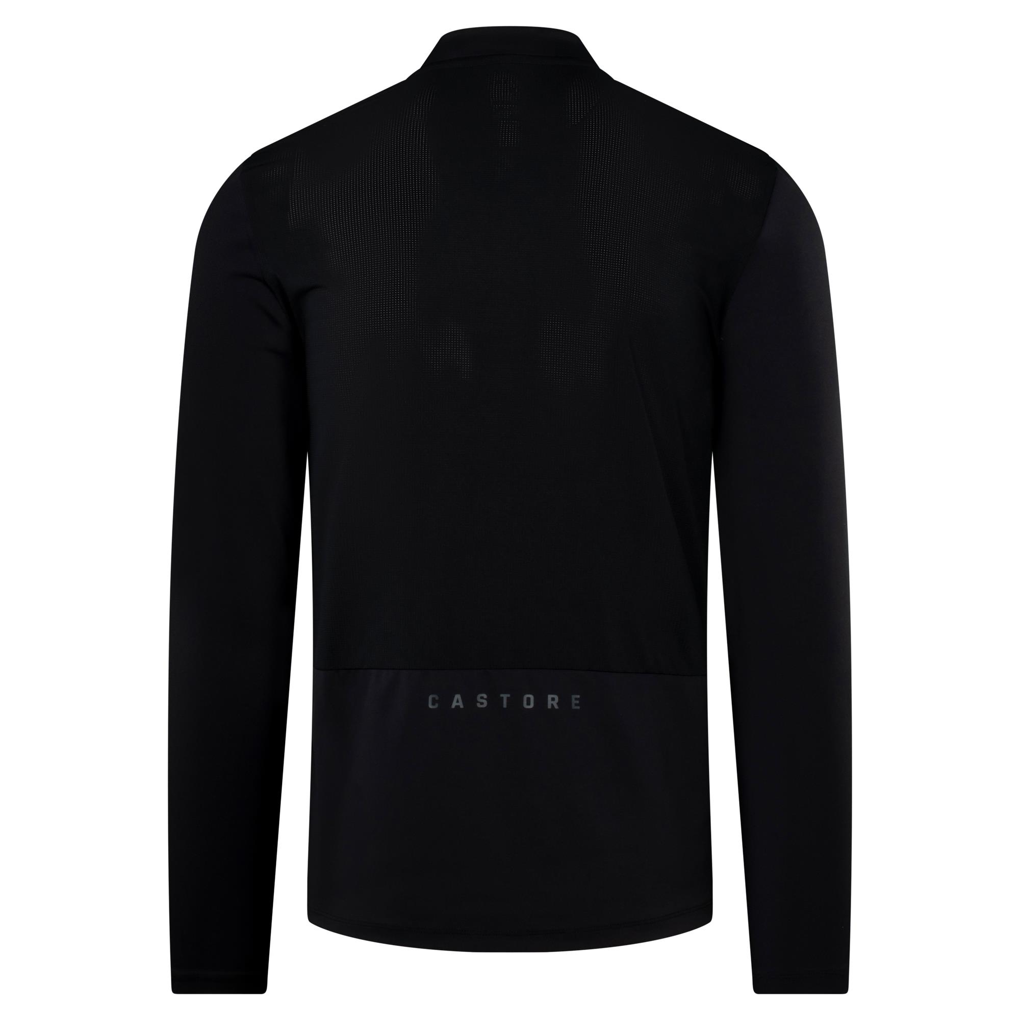 Castore Soft Shell Tech 1/2 Zip Mens Golf Mid Layer Black